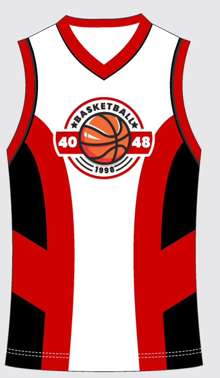 Basketball Uniform Crimson Onyx custom jersey