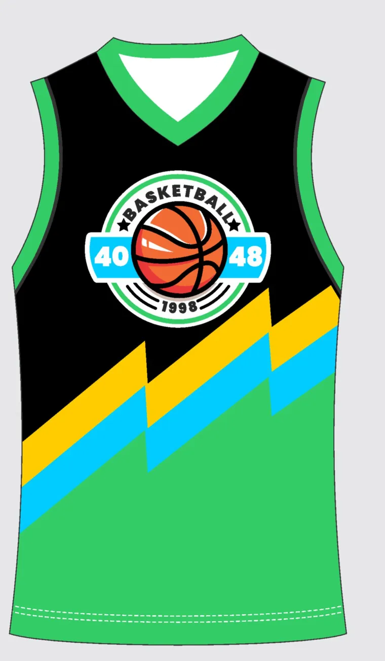 Basketball Uniform Emerald Onyx custom jersey
