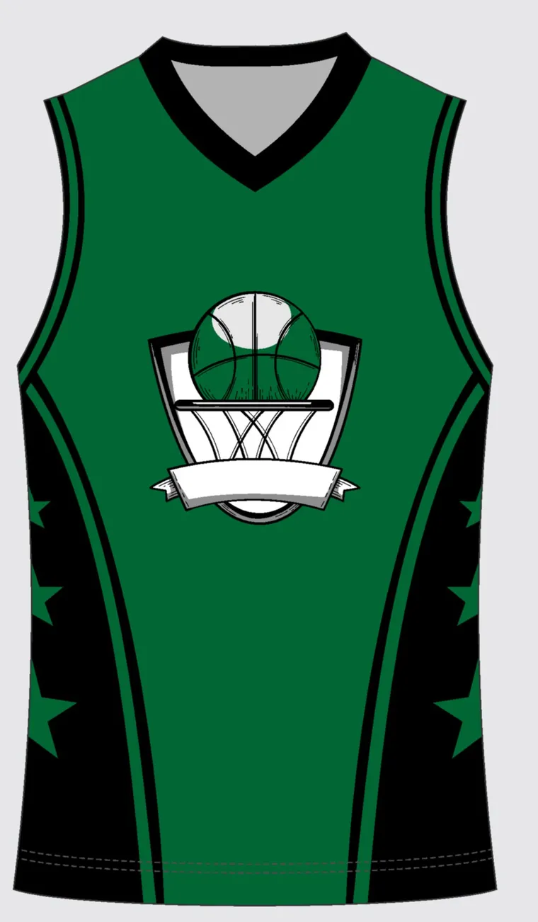 Basketball Uniform Forest Onyx custom jersey