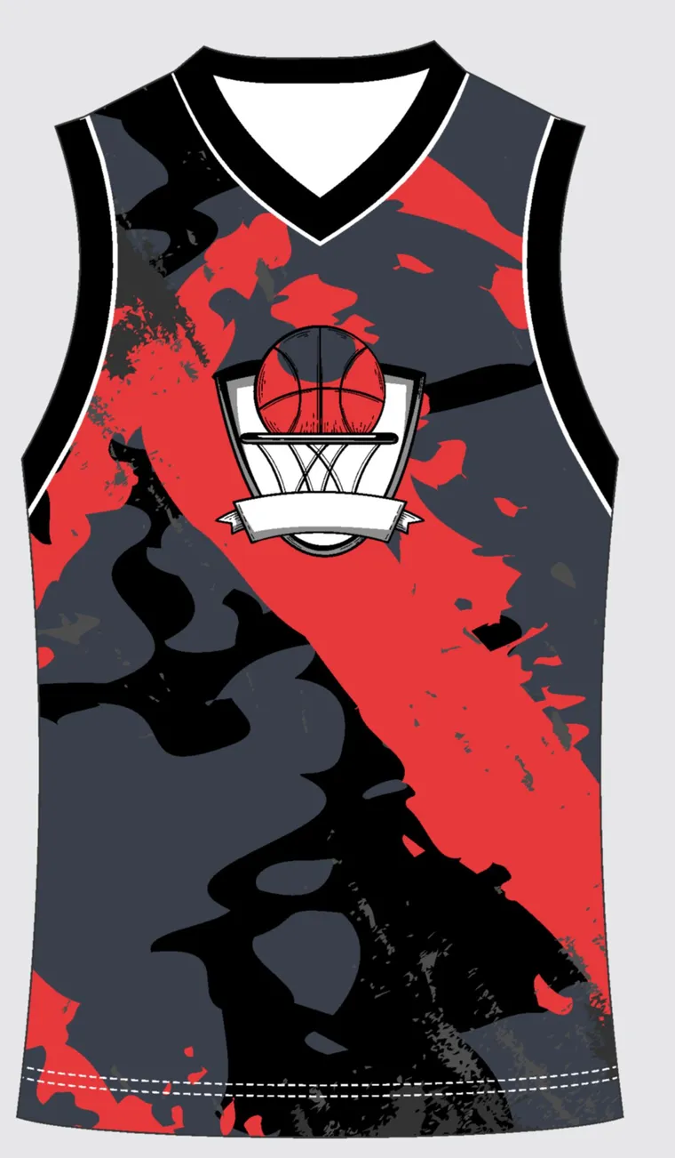 Basketball Uniform Graphite Onyx custom jersey