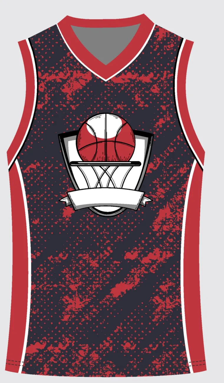 Basketball Uniform Navy Graphite Prism custom jersey
