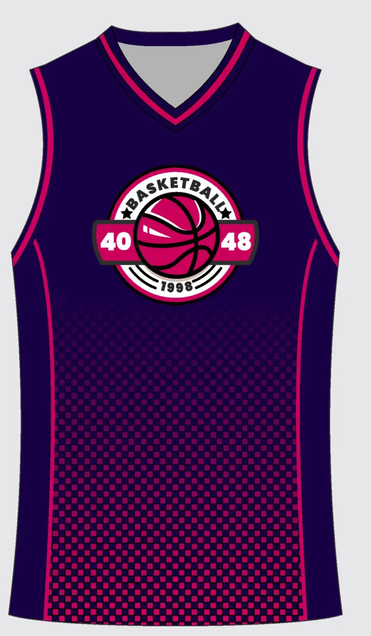 Basketball Uniform Navy Onyx Blaze custom jersey