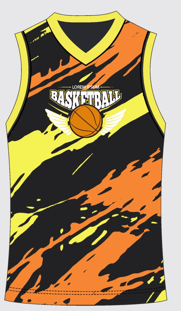 Basketball Uniform Onyx Amber custom jersey