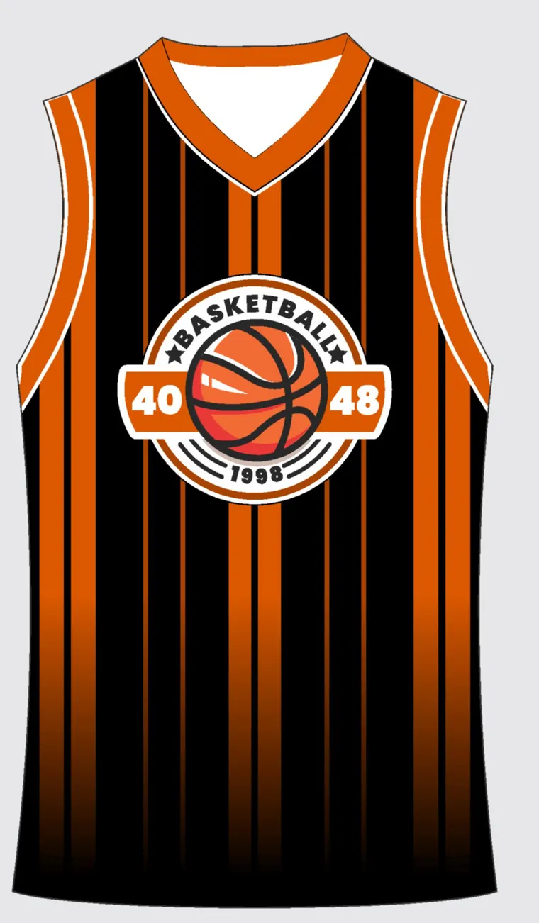 Basketball Uniform Onyx Copper custom jersey