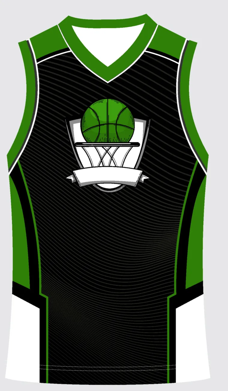 Basketball Uniform Onyx Forest Spark custom jersey