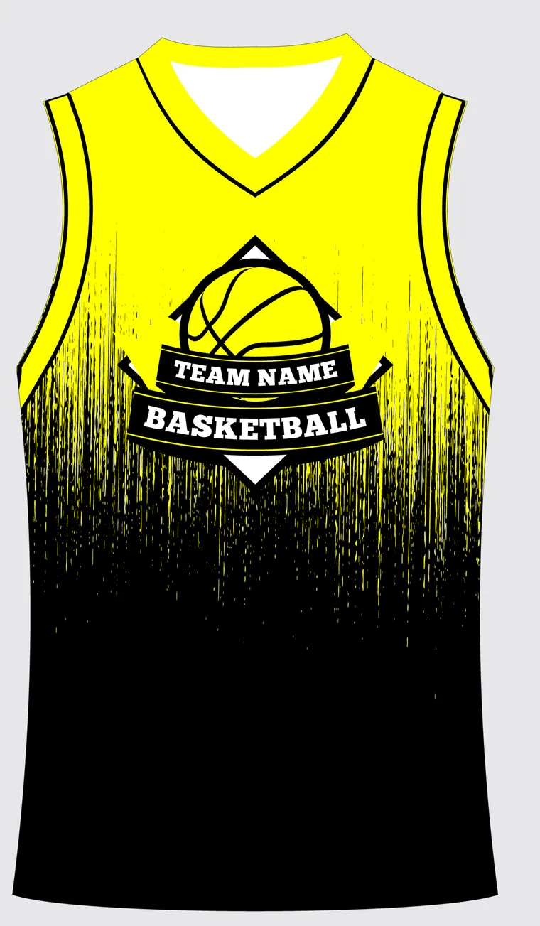 Basketball Uniform Onyx Gold Rush custom jersey