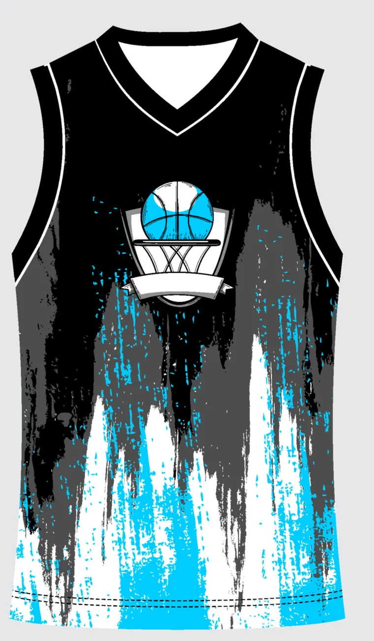 Basketball Uniform Onyx Graphite custom jersey