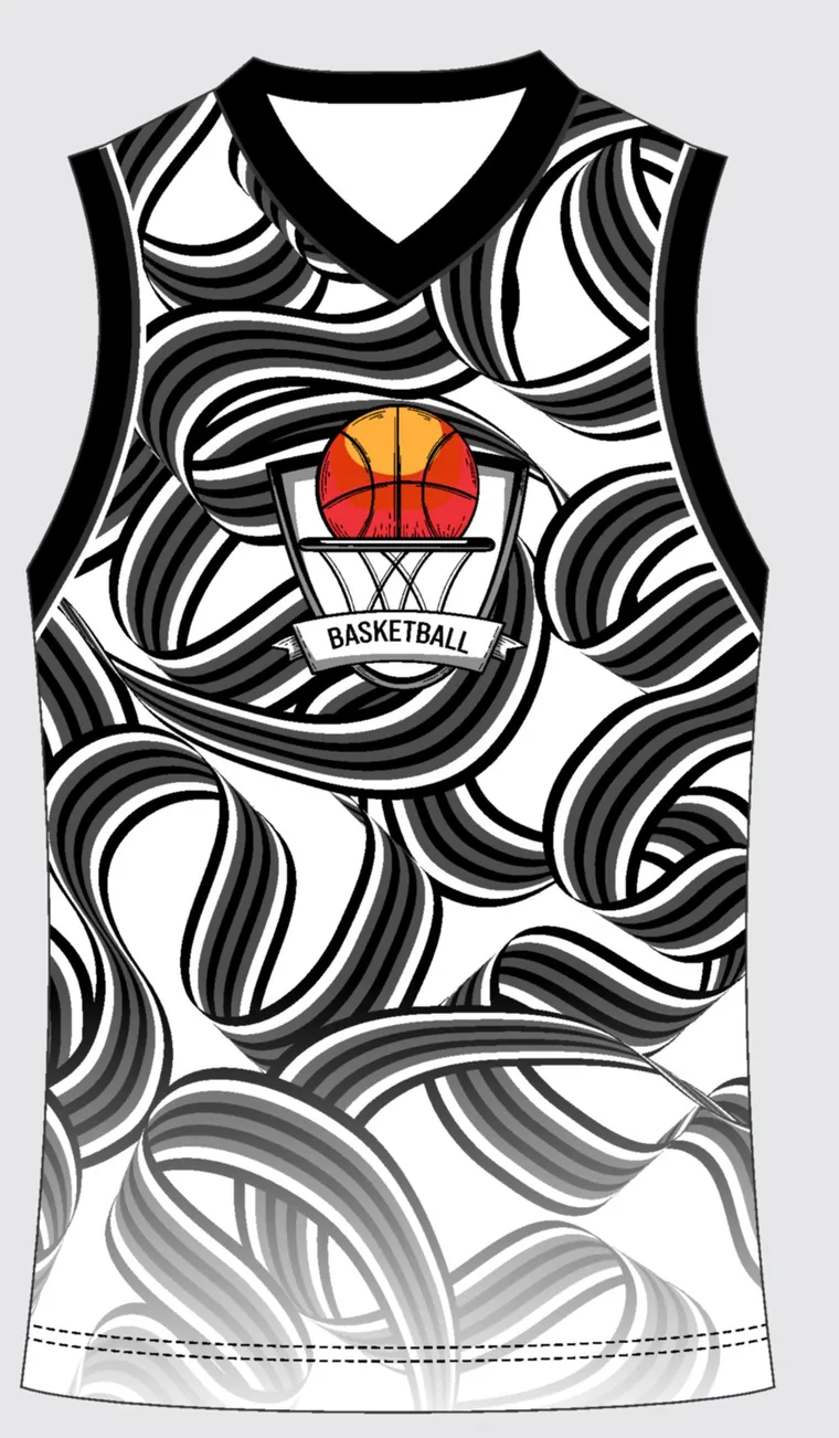 Basketball Uniform Onyx Graphite Surge custom jersey