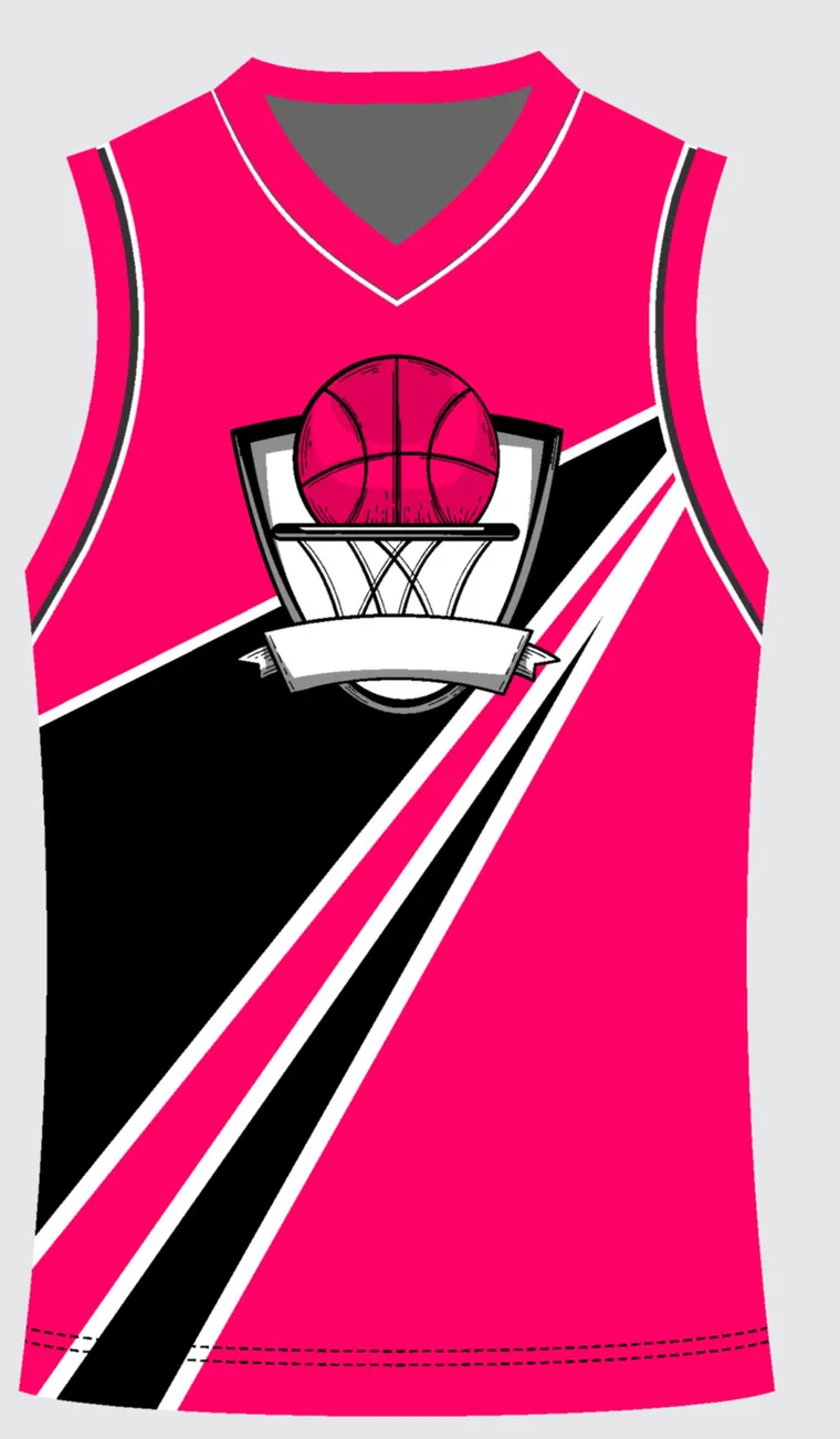 Basketball Uniform Scarlet Onyx Surge custom jersey