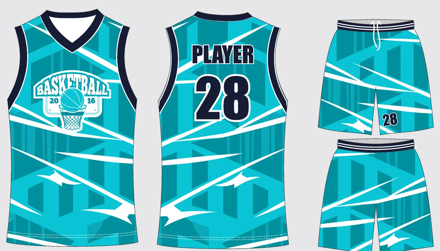 Real sublimated basketball jersey and shorts set included in every price tier